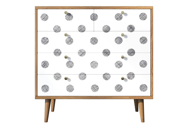 Изображение товара Комод с 5 ящиками Berber - современный мебельный дизайн для хранения