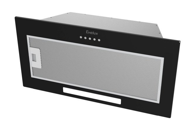 Изображение товара Вытяжка EVELUX Integral 80 B черная 70х17.6х29 см с рециркуляцией