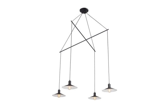 Изображение товара Люстра VITALUCE V4825-1/4S для 12 кв.м. с E27 120х94х130 см