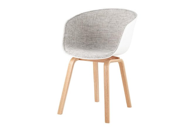 Изображение товара Стильное кресло Libra с обивкой из шенилла 54x78x53 см