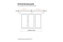 Карниз-телескоп двойной ARTTEX 246 101 раздвижной 120-210 см