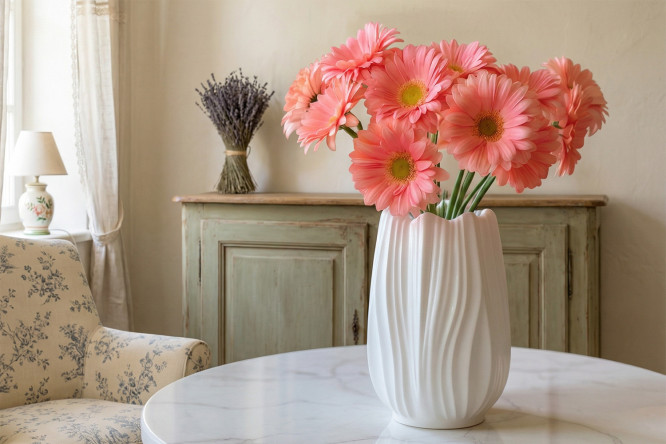 Ваза Mandarin decor Бутон 20 см, Керамика