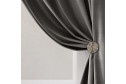 Штора ESTUDI BLANCO Colette 180х280 см, 1 шт., цвет серый
