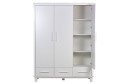 Шкаф трёхсекционный Simple с ящиками 160.4х210х58.8 см