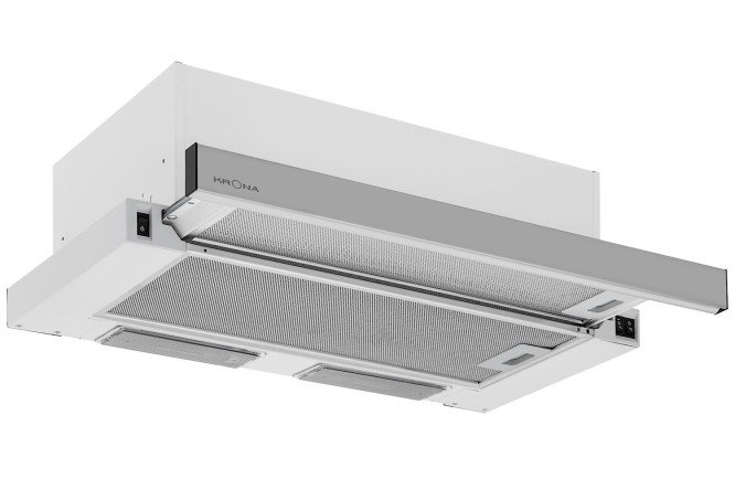 Изображение товара Вытяжка KRONAsteel Vendy 600 Inox KRHD110 из нержавеющей стали 60 см