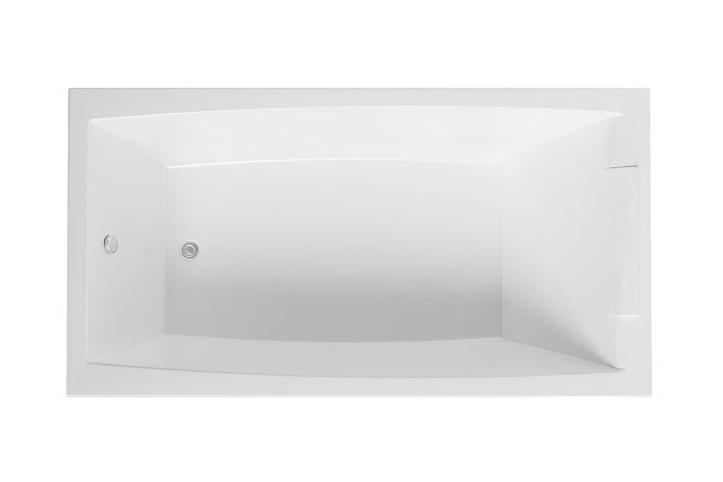 Изображение товара Ванна пристенная Marka One Aelita белая 150x75 см для ванной комнаты