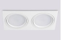 Светильник встраиваемый AMBRELLA LIGHT Techno Spot 1 м², 11.5x2.3x22 см, GX53