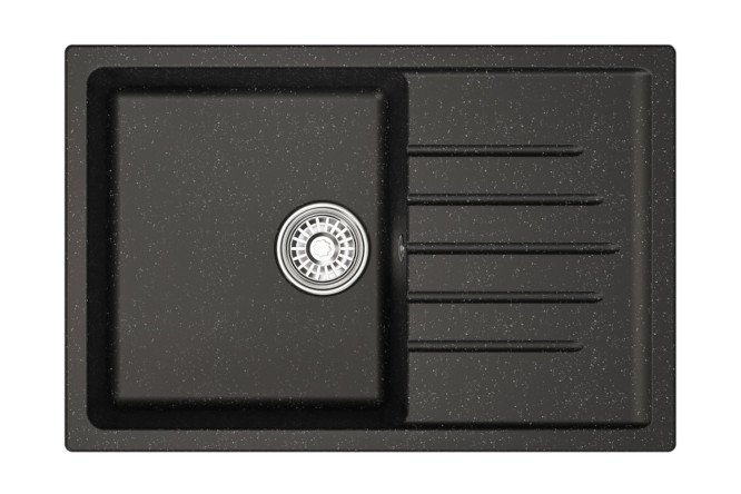 Изображение товара Мойка врезная с крылом MIXLINE ML-GM19 75х50 см