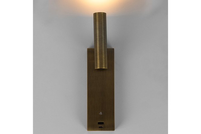 Светильник настенный CITILUX Декарт CL704433 с выключателем 1 кв.м, LED