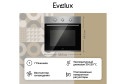 Электрический духовой шкаф EVELUX EO 624 X независимый 59.5х59.5х57.5 см