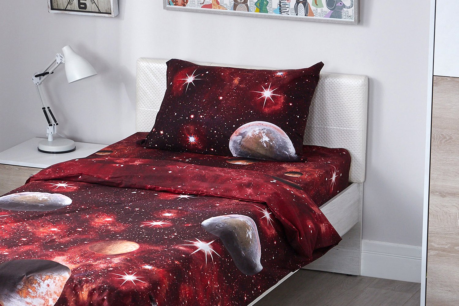 фото Комплект постельного белья teenagers planets micasa