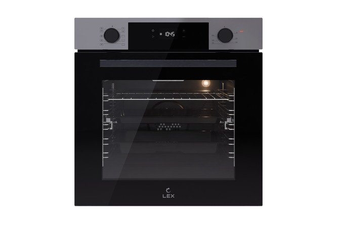 Изображение товара Электрический духовой шкаф LEX EDP 610 IX черный 75 л