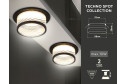 Светильник встраиваемый AMBRELLA LIGHT Techno Spot 1 м², 9.8x5.8x9.8 см, GU5.3