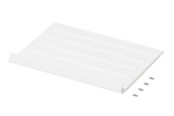 Изображение товара Полка для обуви HOFF Блокс шириной 50 см для шкафа белая