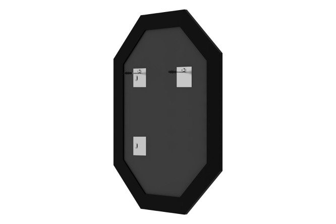 Зеркало настенное в багетной раме EVOFORM Octagon BY 7418, состаренное дерево 69х89 см