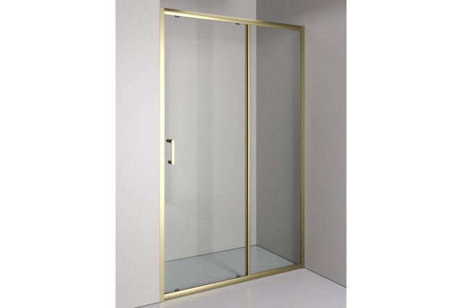 Изображение товара Душевое ограждение в нишу E02-120TGY с раздвижной дверью 120.5x190 см