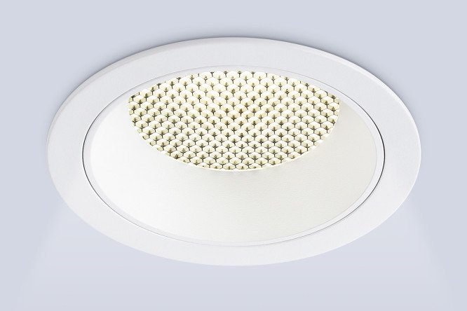 Светильник встраиваемый AMBRELLA LIGHT Техно Спот (Techno Spot) 1 кв.м, 11x3.3x11 см, GX53