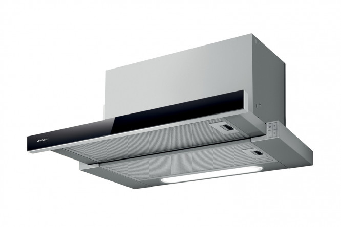 Изображение товара Кухонная вытяжка Jetair BETTA 60/GR/BK GL 59х18х30 см стильное решение
