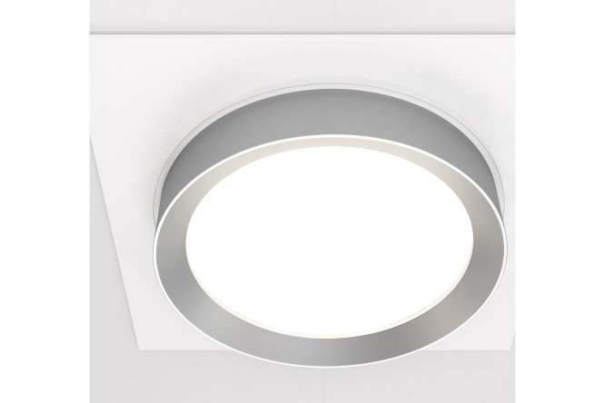 Светильник встраиваемый MAYTONI Downlight Hoop 11x5.2x11 см, GX53