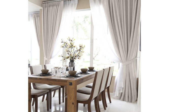 Изображение товара Штора 767270 165х270 см, 1 шт., цвет экрю