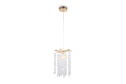 Светильник подвесной FREYA Crystal Mineral 4 кв.м., 21х180х21 см, G9