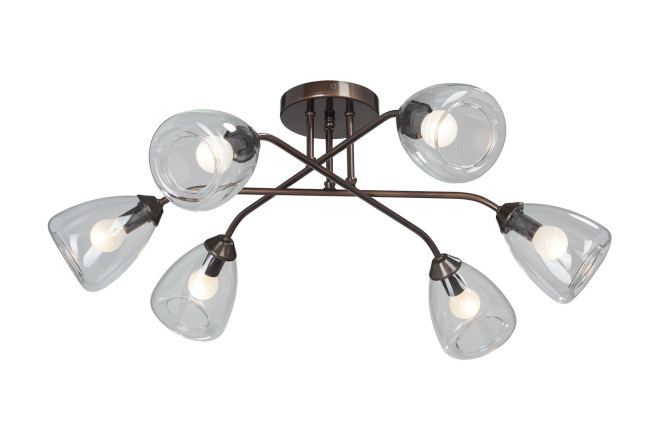 Изображение товара Люстра V4953-7/6PL 18 кв.м., 75x28x75 см, E14