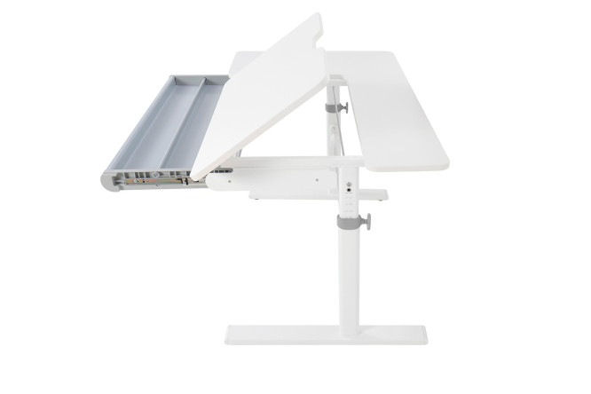 Комплект мебели парта FunDesk Colore Grey и кресло с подлокотниками Cubby Arnica Grey