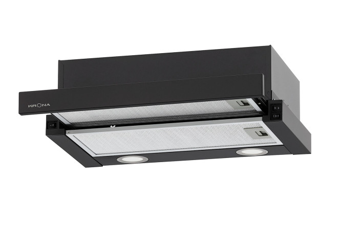 Изображение товара Вытяжка KRONAsteel Kamilla MV 500 KRHD281, BLACK цвет чёрный, 49.7х16.2х30 см