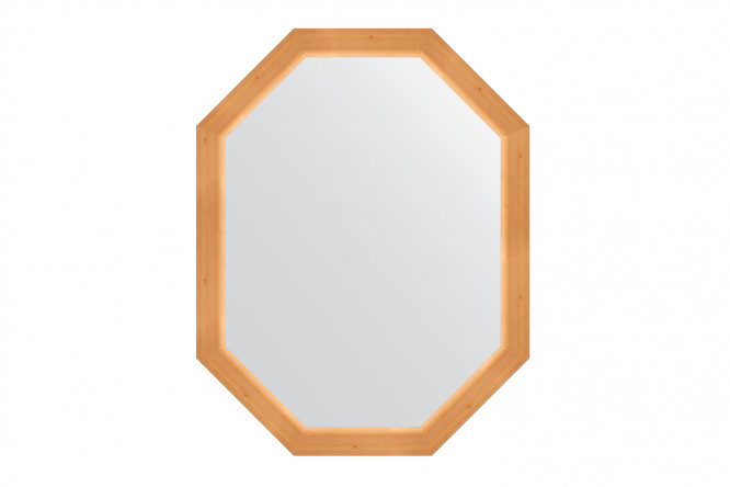Изображение товара Зеркало настенное в багетной раме EVOFORM Polygon BY 7064, сосна 71х91 см