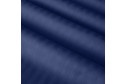 Простыня на резинке Stripe Premium Indigo Страйп-сатин 160х200 см