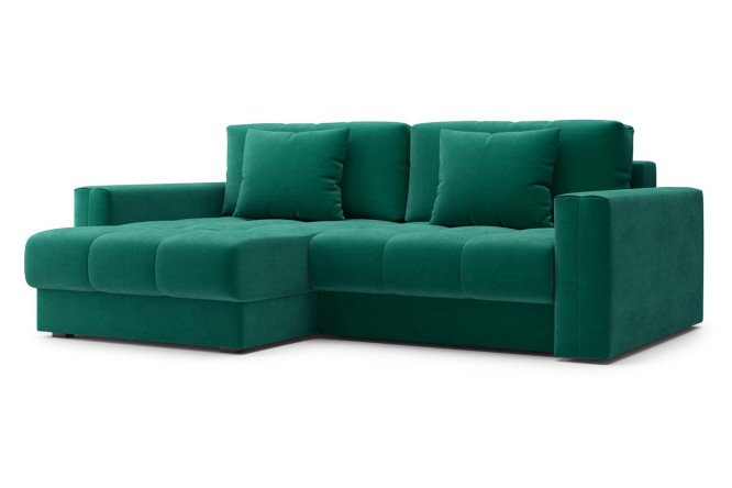 Изображение товара Угловой диван-кровать Кастел с механизмом пантограф, размеры 241х87х168 см