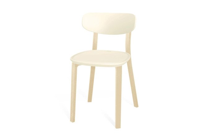 Изображение товара Стул SHT-S85 45х77х46,6 см бежевый прочный для дома и офиса