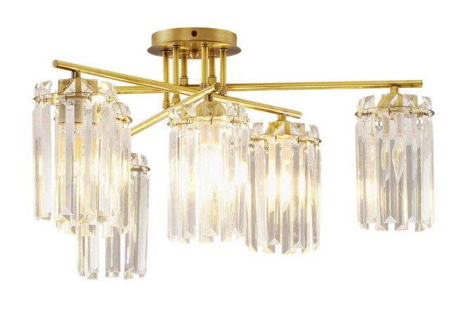 Люстра потолочная MODERLI Everly 15 кв.м., 68x32x68 см, E14
