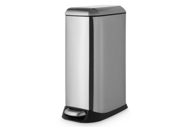 Изображение товара Бак для мусора с крышкой BERKRAFT Slim 20 л