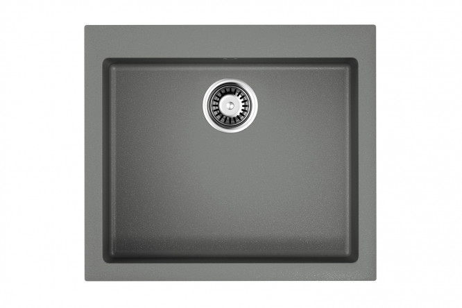 Изображение товара Врезная мойка OMOIKIRI Bosen 57-GR из искусственного гранита 57х50х20 см серый