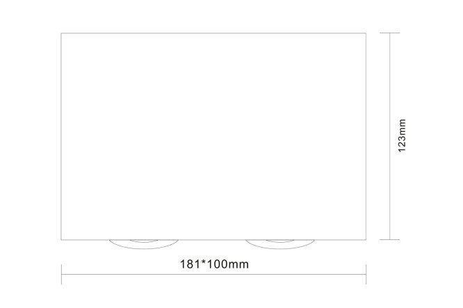 Светильник потолочный ST LUCE ST109 5 кв.м, 18.1x12.3x10 см, GU10