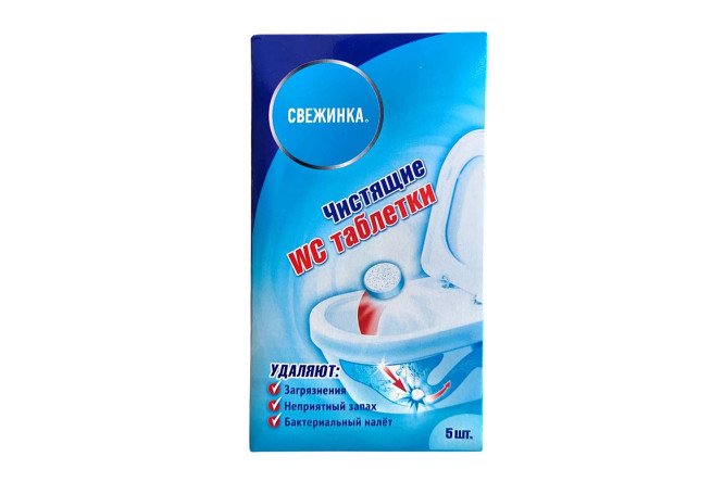 Изображение товара Таблетки чистящие WC для колена унитаза
