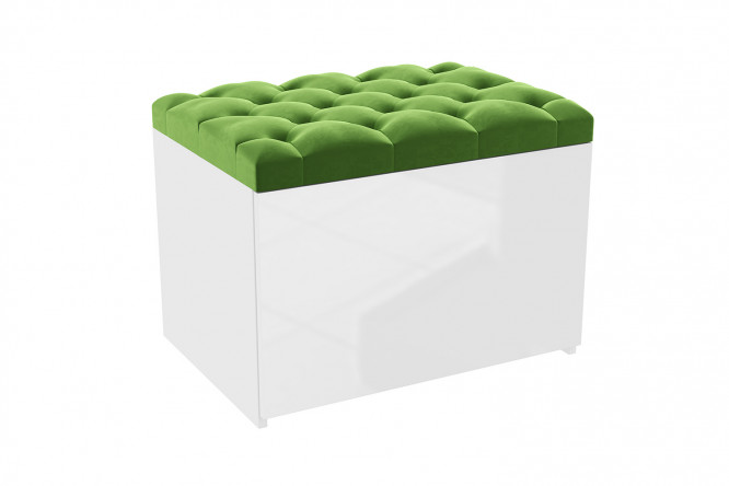 Изображение товара Обувница Графтон 65х50х47 см с глянцевым покрытием фасада