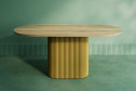 Стол GENGLASS Trubis wood 180х75х90 см