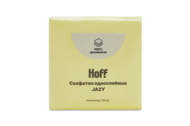 Изображение товара Салфетки однослойные Jazy 100 шт.