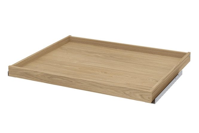 Изображение товара Выдвижная полка HOFF Блокс для шкафа шириной 75 см, цвет дуб светлый