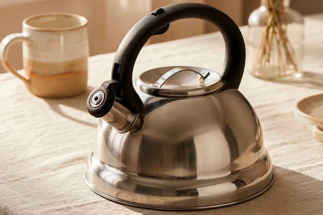 Фото 3 Чайник REGENT Inox Tea со свистком 3 л