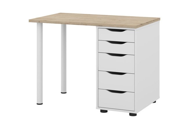 Изображение товара Письменный стол Alexys 100 с тумбой - стильное и функциональное решение