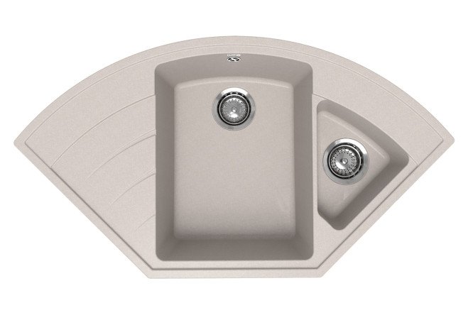 Изображение товара Врезная мойка Marta с крылом 100х55х22 см из кварцевого композита