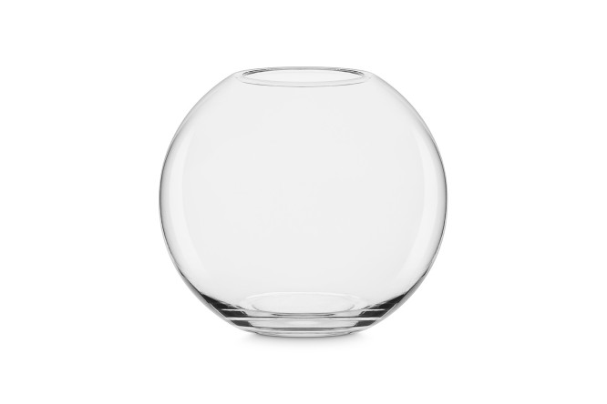 Изображение товара Ваза 22HDL1209 16 см из стекла прозрачная