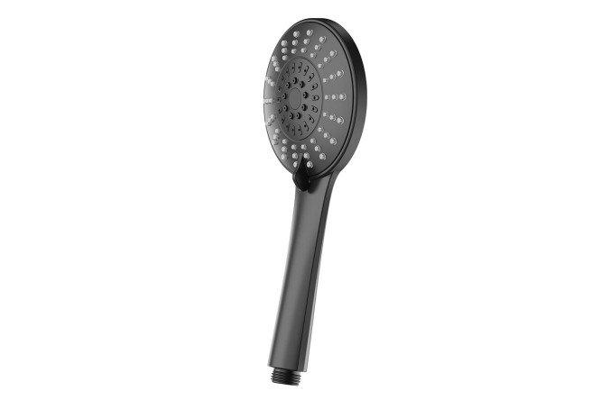 Изображение товара Лейка для душа MILARDO Ideal spa ILS5FBRM18 черный матовый ABS пластик