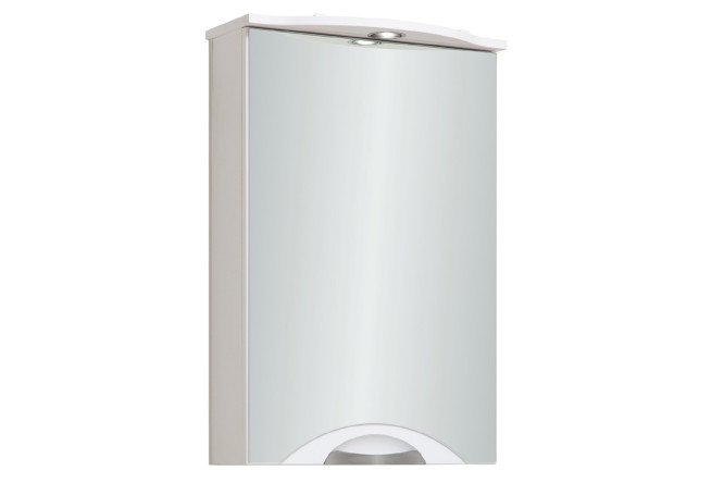 Изображение товара Шкаф-зеркало RUNO Ибица белый подвесной 50х75 см