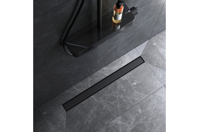 Трап для душа линейный AM.PM Masterflow W01SC-U11-080-04BM 800х70 мм, Комбинированный затвор