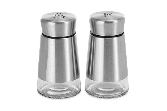 Изображение товара Набор для специй BERKRAFT Duo из стекла и нержавеющей стали