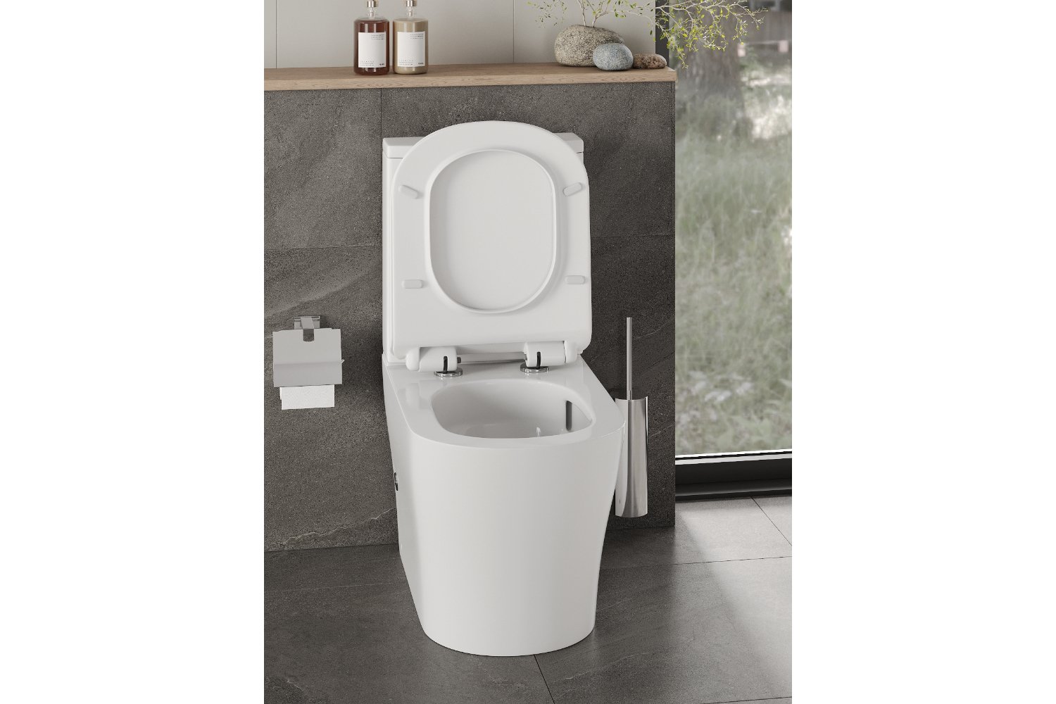 Унитаз-компакт напольный ORANGE C07-050W 38.5х84х70 см